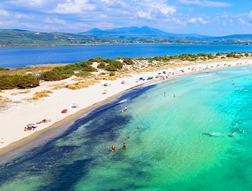Peloponeso paplūdimiai