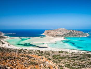 Balos lagūna ir Gramvūza
